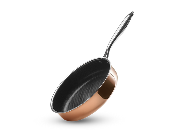 Copper hybrid non-stick sauté pan 26 cm