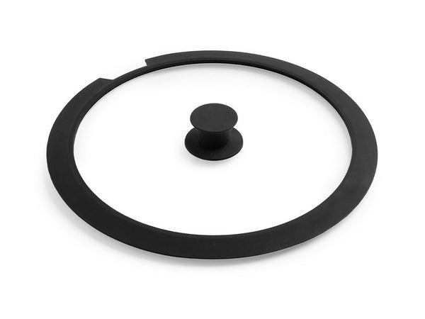 Handleless glass lid – 28cm