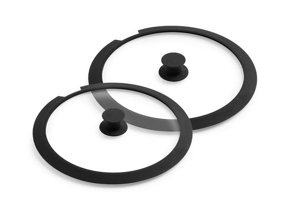 Glass lid set for detachable handle – 24/28 cm