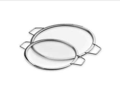 STABELBARE GLASLÅG – 24/ 30 CM – 2 DELE - 1