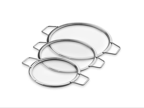Stackable glass lids – 14/20/24 cm – 3 pcs