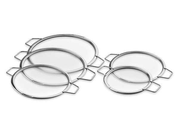 Stackable glass lids – 18/24/26/28/30 cm – 5 pcs