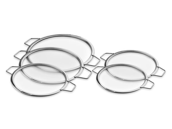 Stackable glass lids – 20/24/26/28/30 cm – 5 pcs