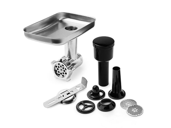 Meatgrinder and cookie press set