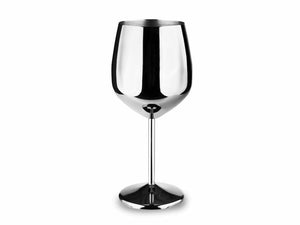 STAINLESS STEEL WINE GLASS SET 4-PC - 3