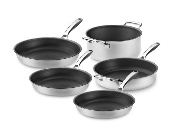 ZERO – NATURLIG NON-STICK COOKWARE-SÆT - 5-DELE