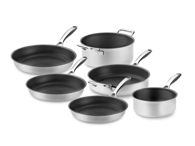 ZERO – NATURLIG NON-STICK COOKWARE-SÆT - 6-DELE - 1