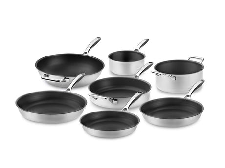 ZERO – NATURLIG NON-STICK GRYDE- OG PANDESÆT – 7 DELE - 1