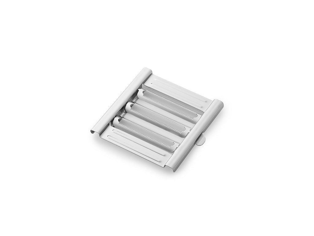Serrated peeler klinge