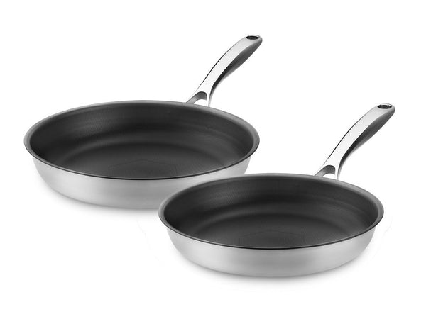 Zero – natural non-stick frying pan set – 2pcs