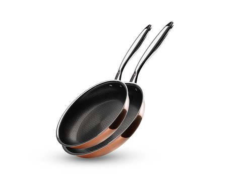 KOBBER HYBRID NON-STICK STEGEPANDESÆT - 2 DELE - 1