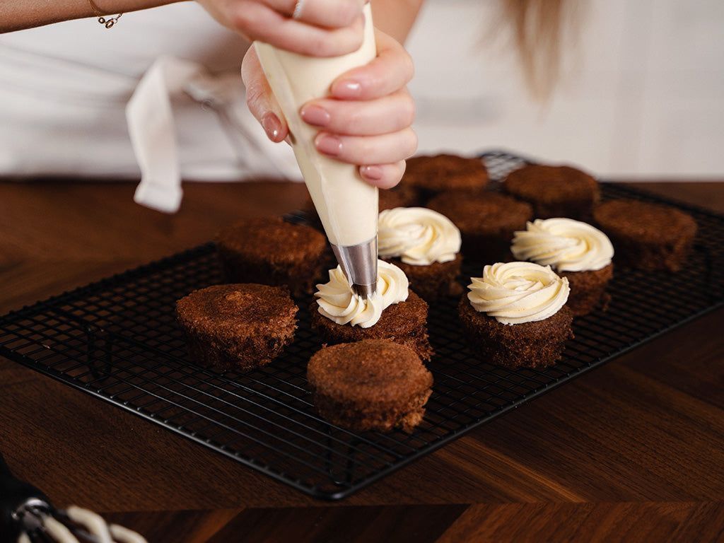 SPRØJTEPOSER MED TYLLER - 50 STK