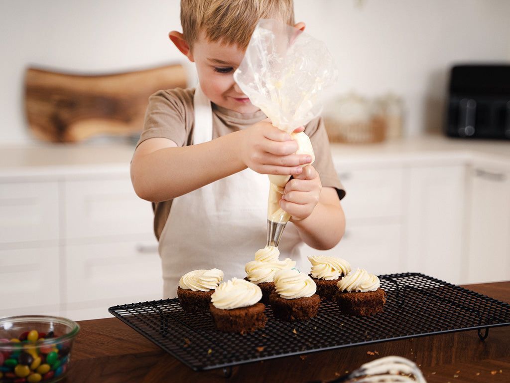 SPRØJTEPOSER MED TYLLER - 50 STK