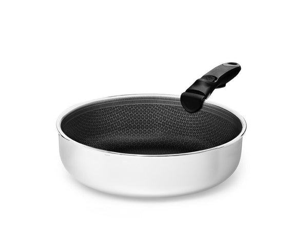 Saute pan with detachable handle 26cm set