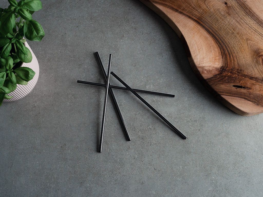 GENANVENDELIGE STÅLSUGERØR - FEST PAKKE - 6