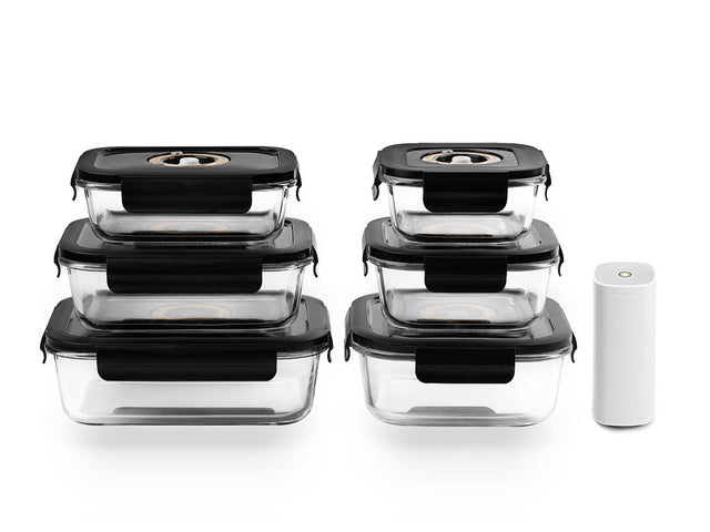 VAKUUM GLASBEHOLDER MIX SÆT – 6 STK - 1