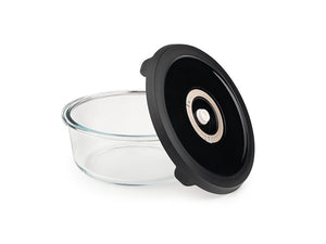 RUND VAKUUM GLASBEHOLDER – 930ML - 2