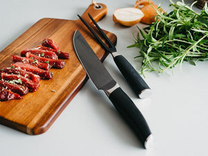 STEGEGAFFEL + FORSKÆRINGSKNIV PAKKELØSNING - 5