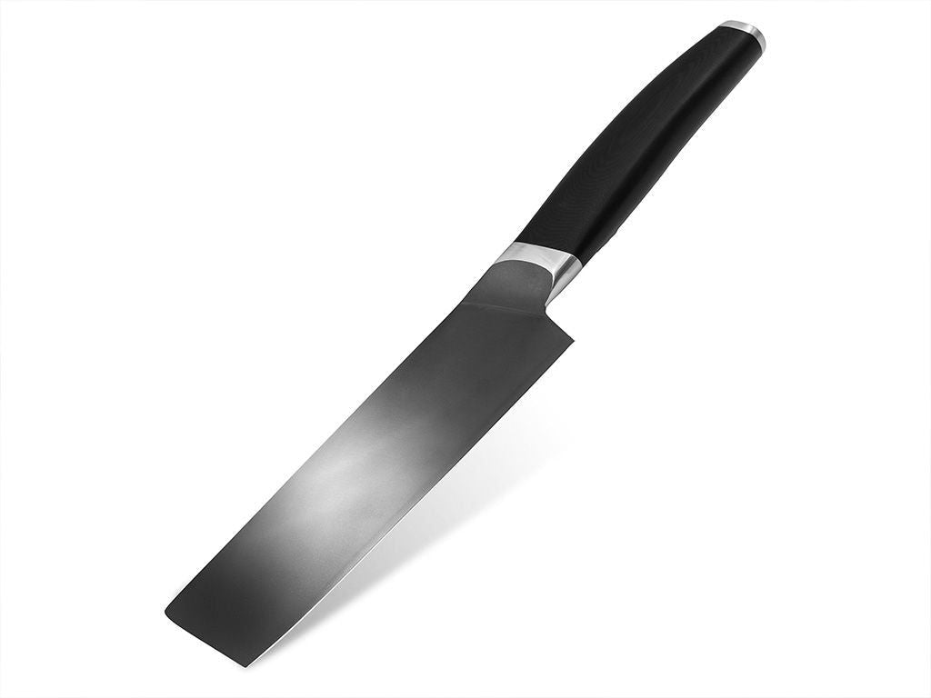 Nakiri kniv | 18 cm hybrid keramisk stål | onyxcookware