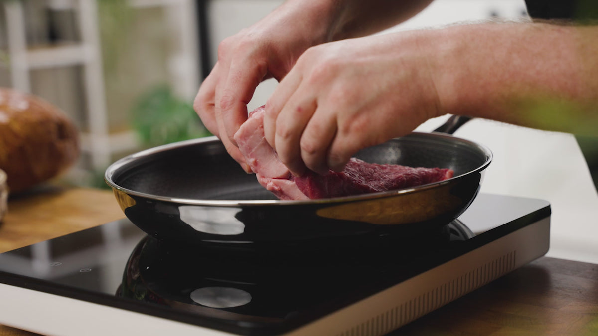 Load video: 
Frying pan set - 2-piece