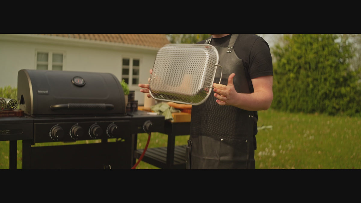 Load video: 
Complete grill set
