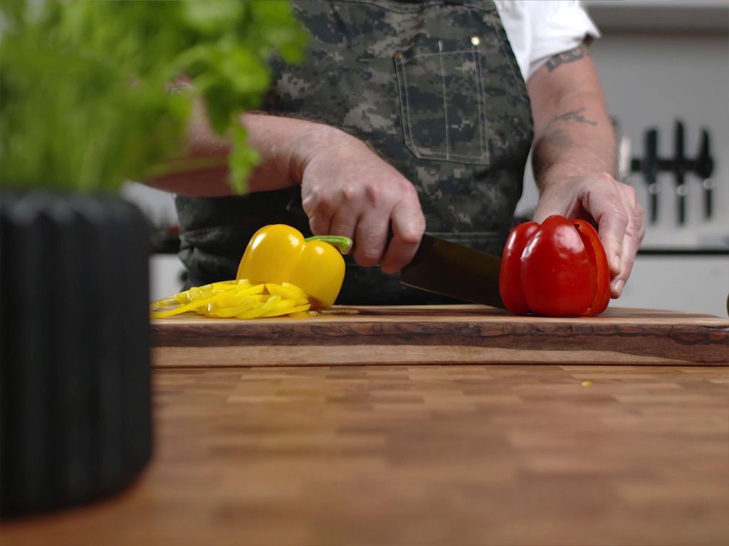 SANTOKU GRØNTSAGSKNIV 18CM - 1. GEN - 8