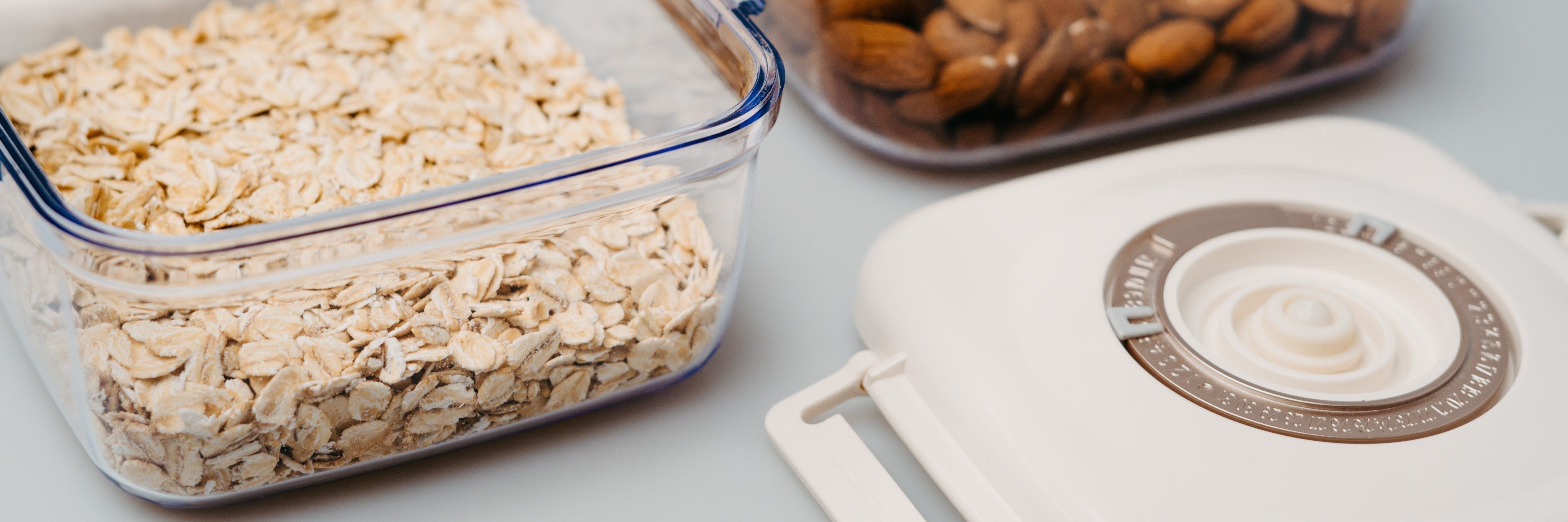 Vakuum Opbevarings Beholder 1400ML Sæt - 4-Stk